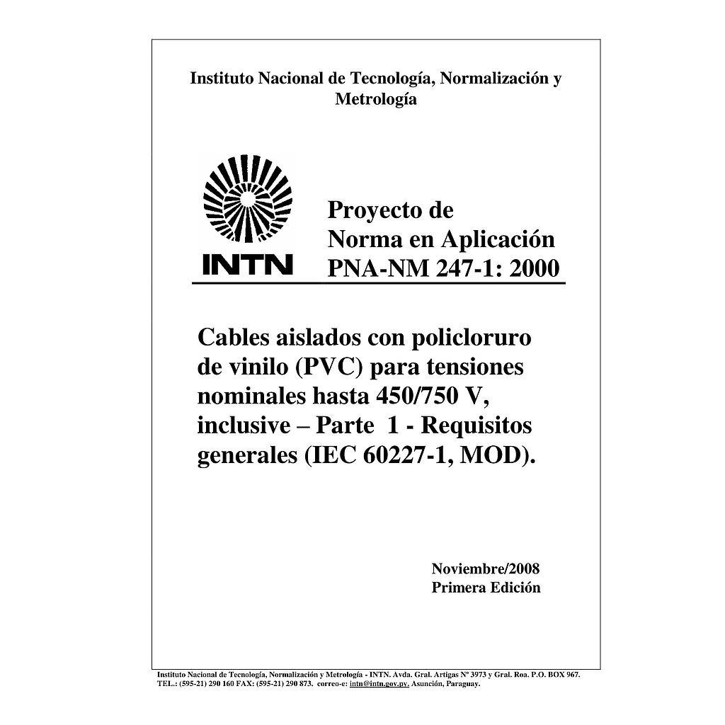 PNA-NM 247-1:2000
