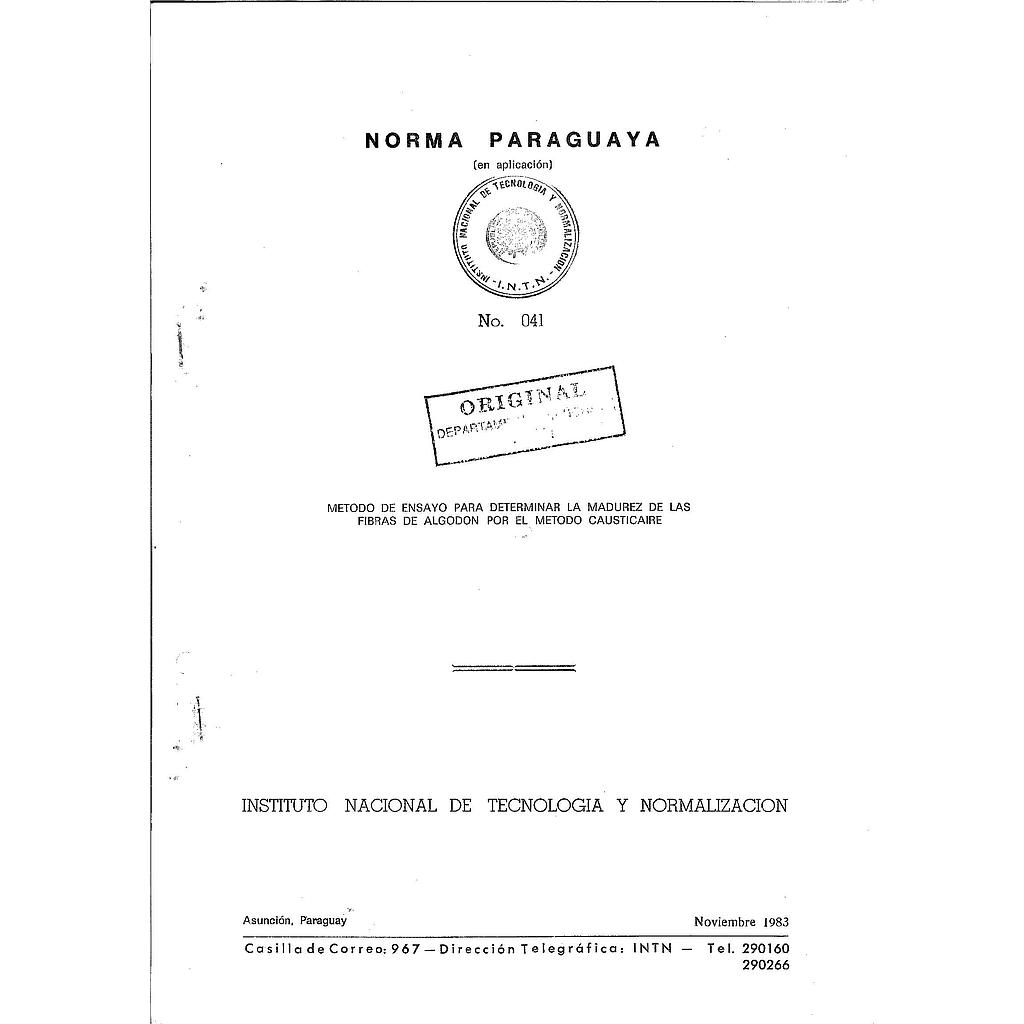 PNA Nº 041