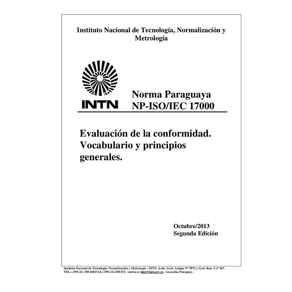 NP-ISO/IEC 17000