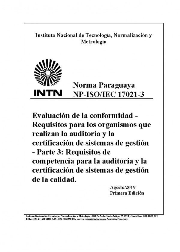NP-ISO/IEC 17021-3