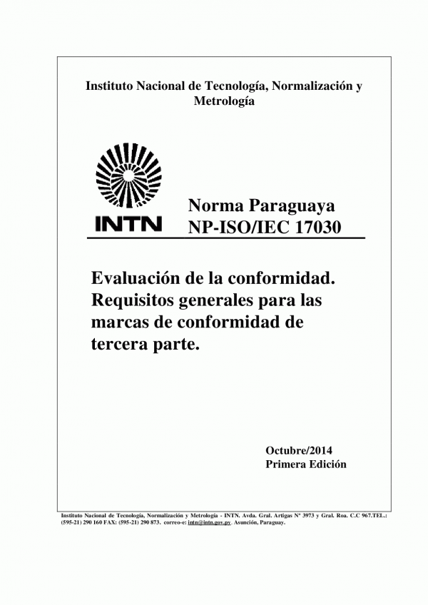 NP-ISO/IEC 17030