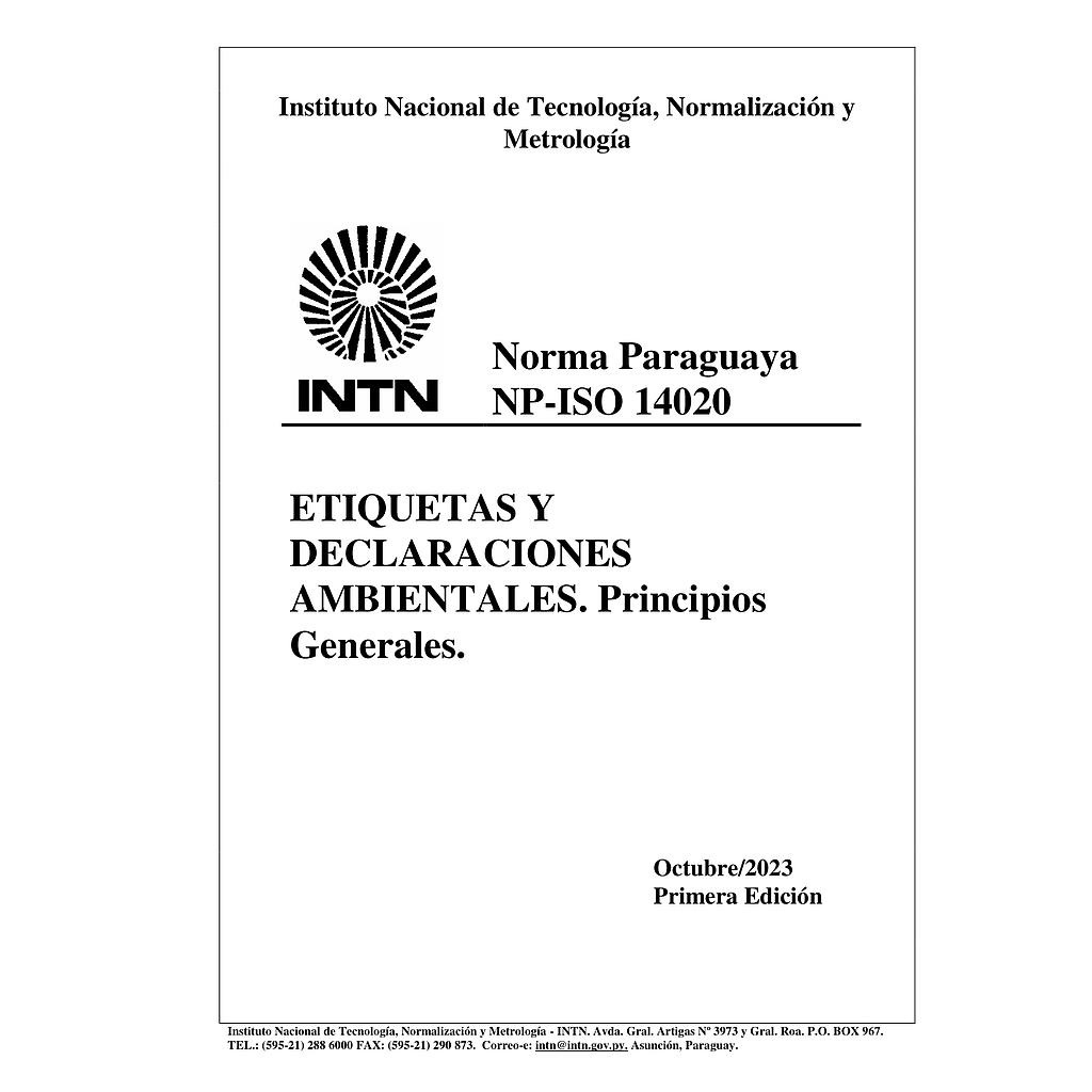 NP-ISO 14020